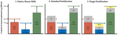 Individualized Target Fortification of Breast Milk: Optimizing Macronutrient Content Using Different Fortifiers and Approaches